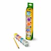 Crayola Washable Kids Paint Pots, Glitter Effects, 6 Colors Per Set, 12PK 54-0100